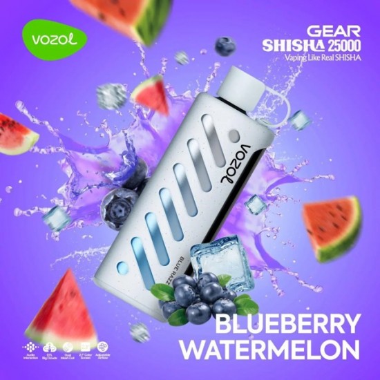 Vozol Gear 25000 | Blueberry Watermelon