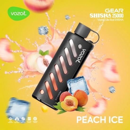 Vozol Gear 25000 | Peach Ice