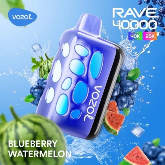 Vozol Rave 40000 | Blueberry Watermelon