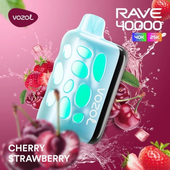 Vozol Rave 40000 | Cherry Strawberry