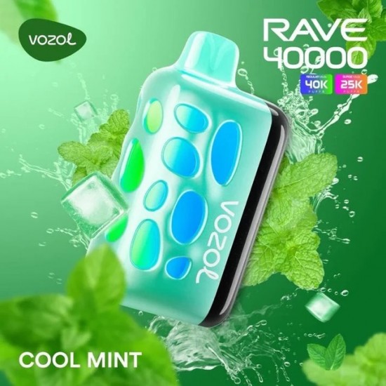 Vozol Rave 40000 | Cool Mint